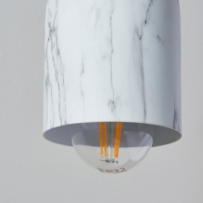 Marabella 1 Light Pendant Ceiling Fitting Marble