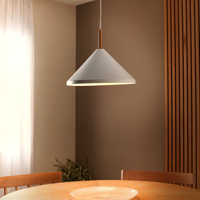 Rogino 1 Light Pendant Ceiling Fitting 35cm