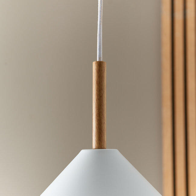 Rogino 1 Light Pendant Ceiling Fitting 35cm