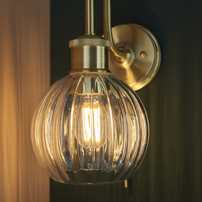 Kendall wall IP44 - Satin Brass