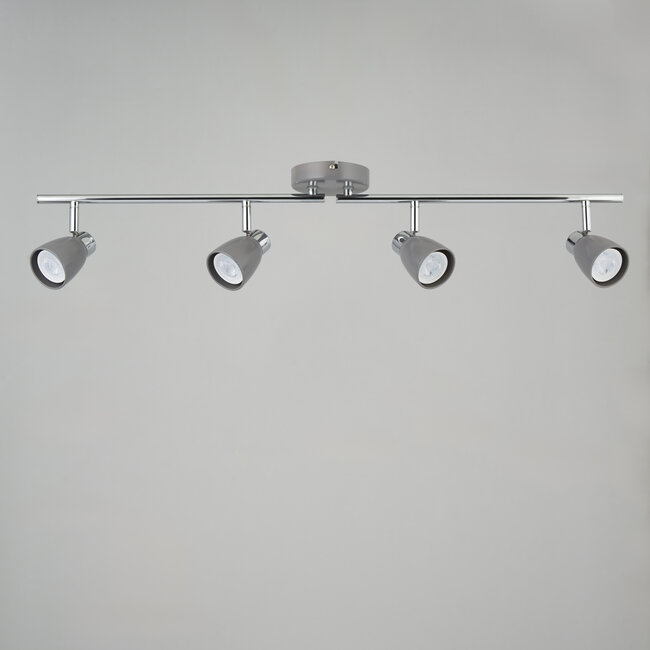 Barto 4 Light spotlight bar grey