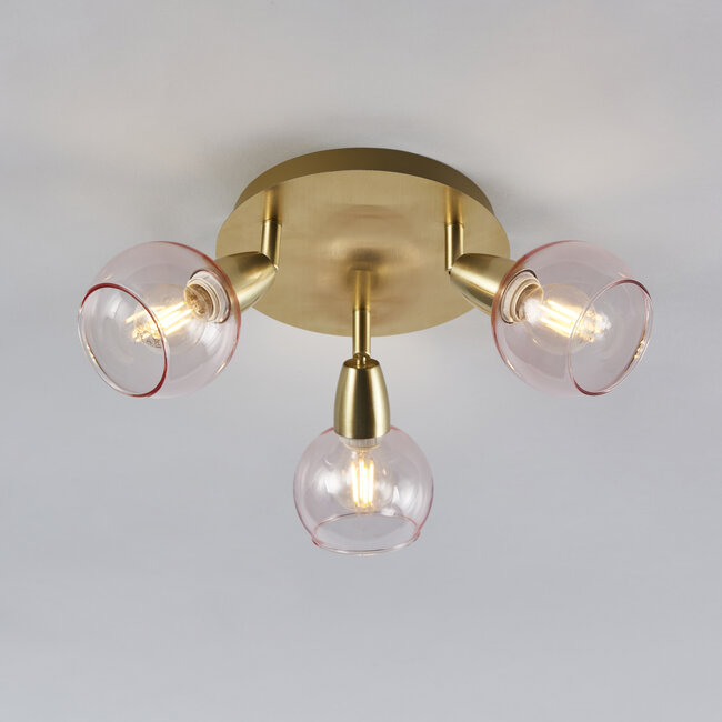 Marnie 3 Light Spotlight Pink