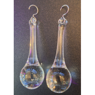 Victoria - Clear Droplets S Hook Pk of 2