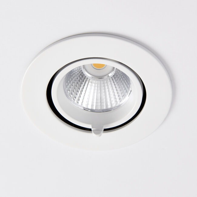 Axial round 15W warm white