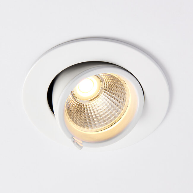 Axial round 15W warm white