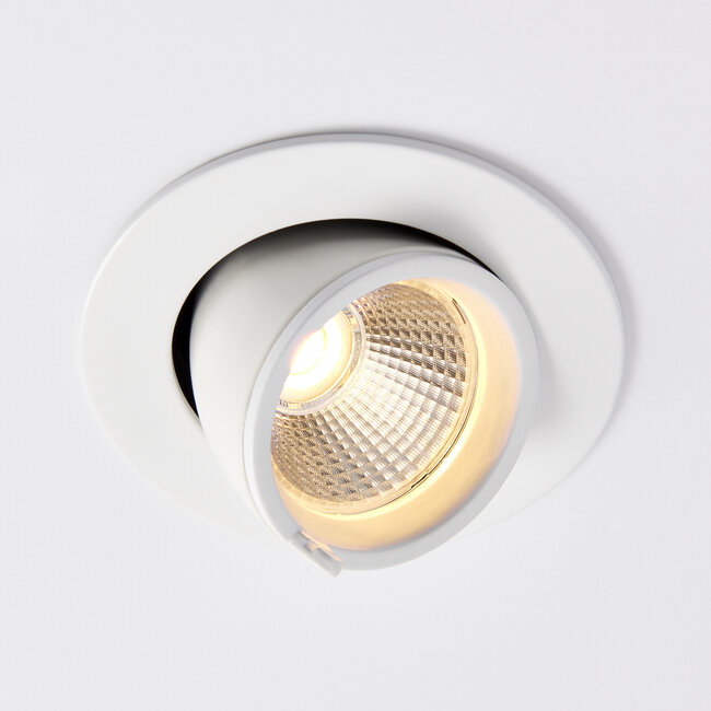 Axial round 15W warm white