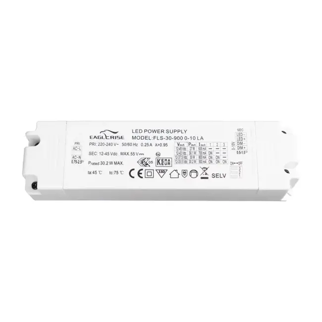 Dimmable Constant Current LED Driver Eaglerise 30.2 W Max