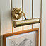 1lt Picture Light Antique Brass