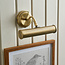1lt Picture Light Antique Brass