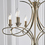 Penn Brushed Brass 6 Light Chandelier