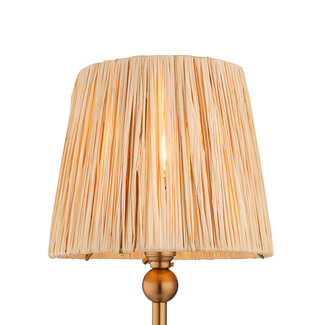 Raffia 18cm Shade - Natural Raffia