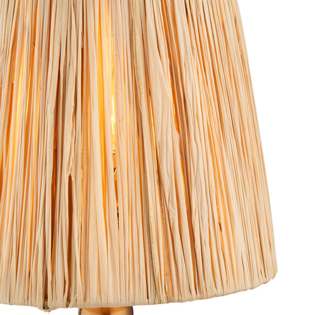 Raffia 18cm Shade - Natural Raffia