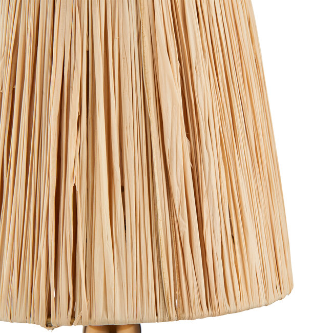 Raffia 18cm Shade - Natural Raffia