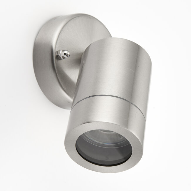 LAP Bronx Adjustable wall light stainless steel