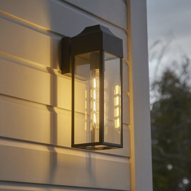 Georgian Wall IP44 - Black