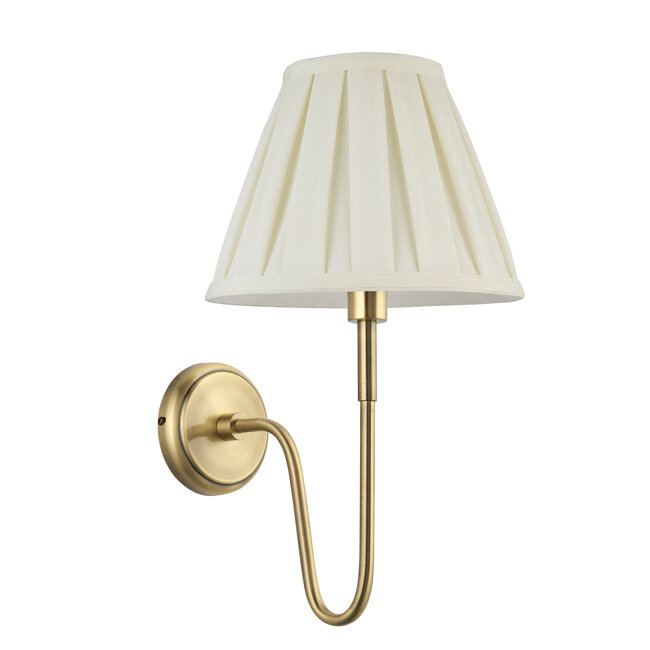 Rouen Wall & Carla 25cm - Ant.Brass/Cream