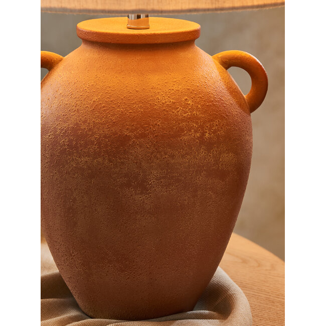 Vase Lamp, Terracotta