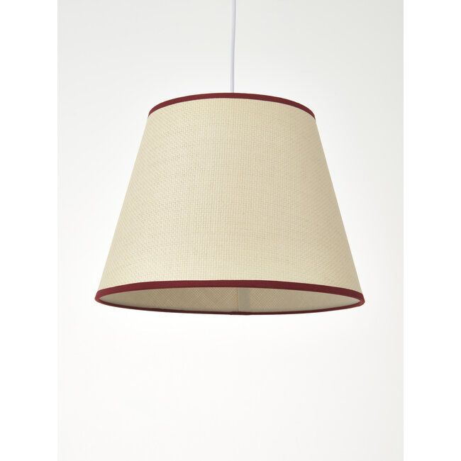 Taped Edge 25cm, Red