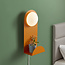 Elements Harton Shelved Wall Light Tangerine