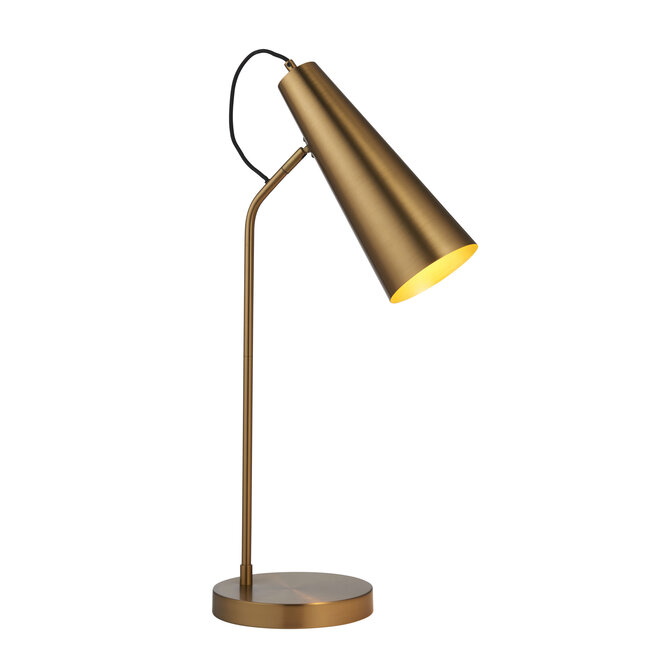 Karna Task Table - Warm Brass
