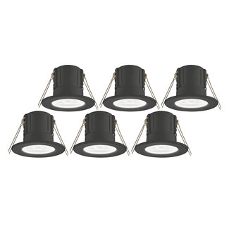 CosmosEco V3 Black CW 6Pk Recessed