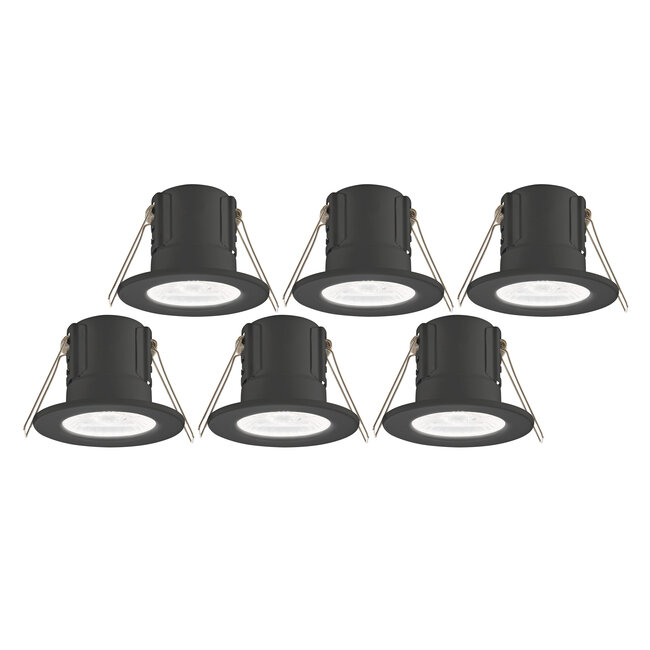CosmosEco V3 Black CW 6Pk Recessed