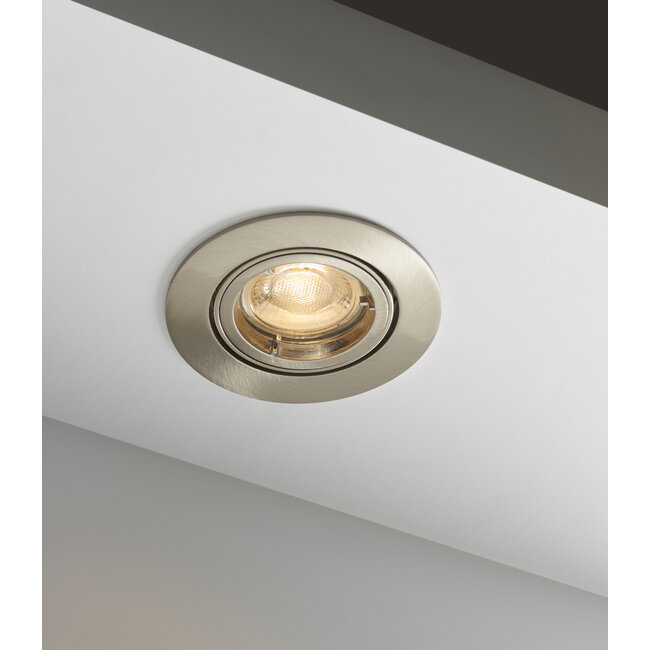 GU10 Cast Tilt Downlight Satin
