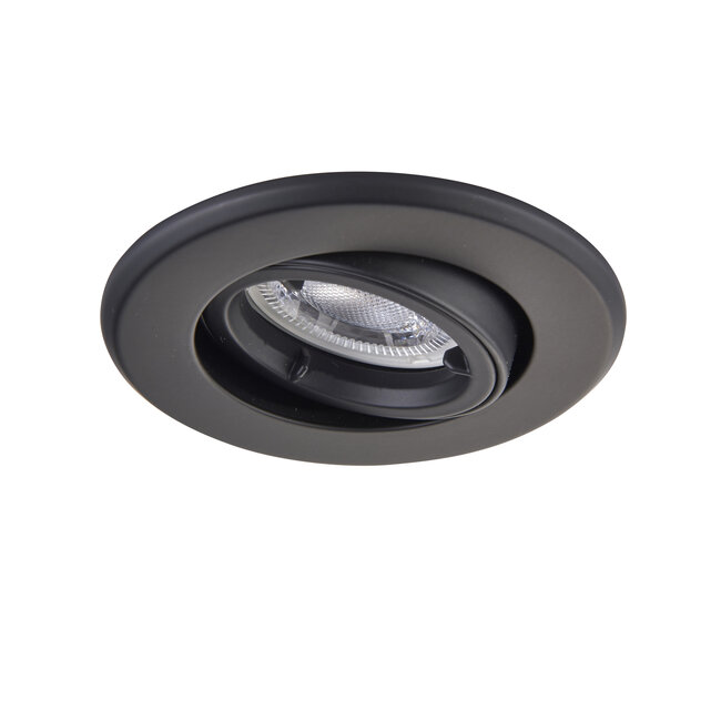 Shieldplus Mv Tilt 50W Recessed - Matt Black