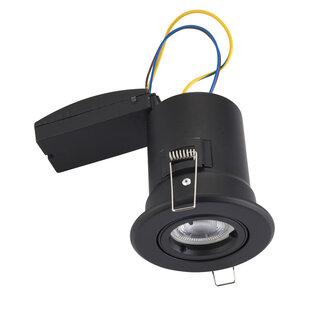 Shieldplus Mv Tilt 50W Recessed - Matt Black