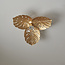 Indi Leaf Bathroom Flush Gold