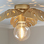 Indi Leaf Bathroom Flush Gold