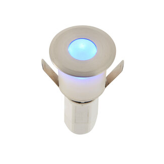 Hades blue IP67 1.2W blue recessed