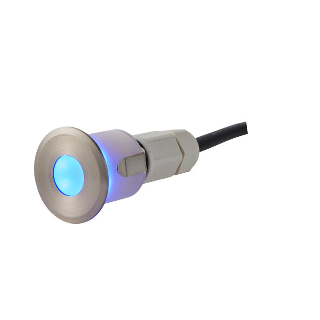 Hades blue IP67 1.2W blue recessed