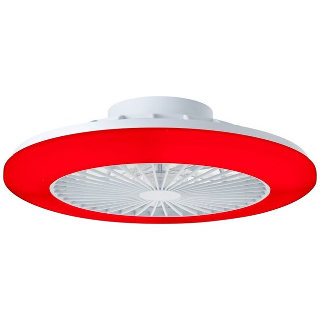 Brilliant Salerno LED Ceiling Fan Light 49CM White RGB CCT