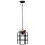 Brilliant Gwen 1lt Pendant E27 Wood