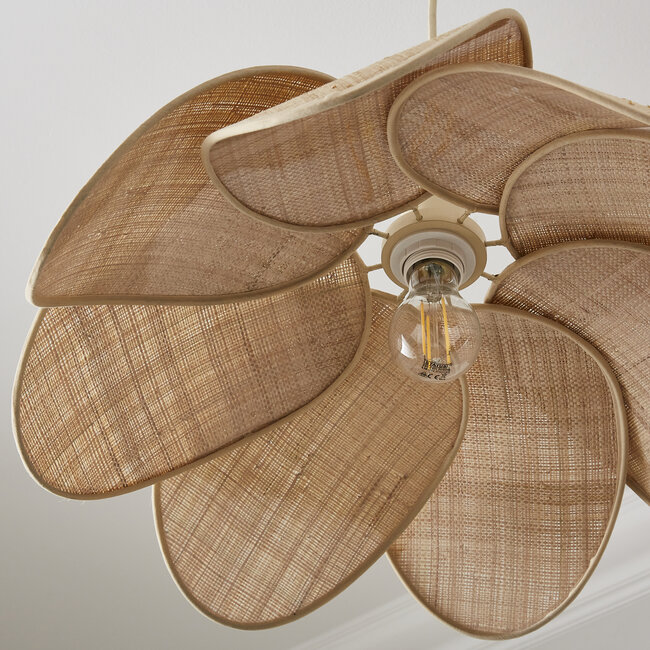 Flower 1 Light Pendant Ceiling Fitting