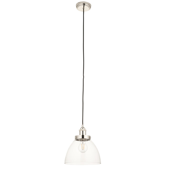 Nash 1lt Pendant Bright Nickel
