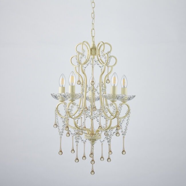 Antoniette Chandelier Brushed Cream