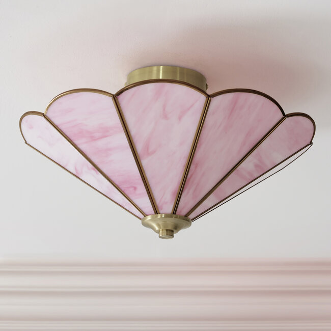 Babette 2lt Flush Pink/Brass