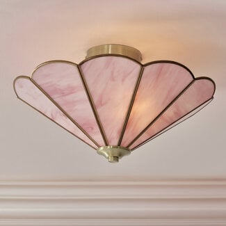 Babette 2lt Flush Pink/Brass