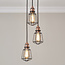 Kilmere 3lt Pendant Matt Black / Copper