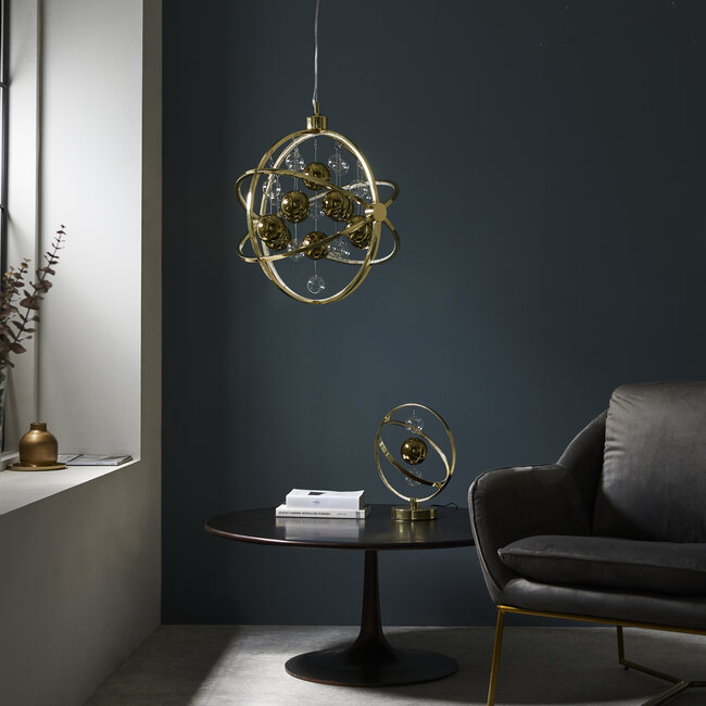 Muni Pendant Gold 8.5W LED