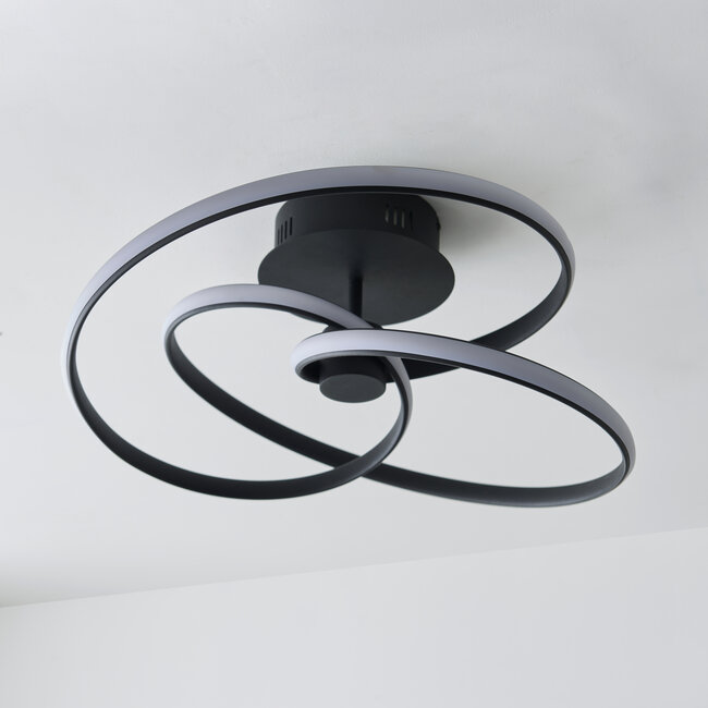 Dune Semi flush - Black