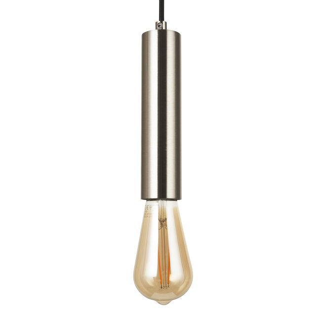 Slim pendant brushed chrome