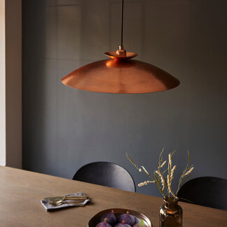 Arana Hammered Pendant - Copper