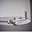 Westbourne 3lt Pendant Matt Nickel / Ivory