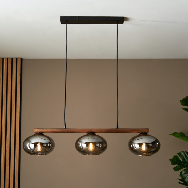 Mowen 3 Light Diner Fitting