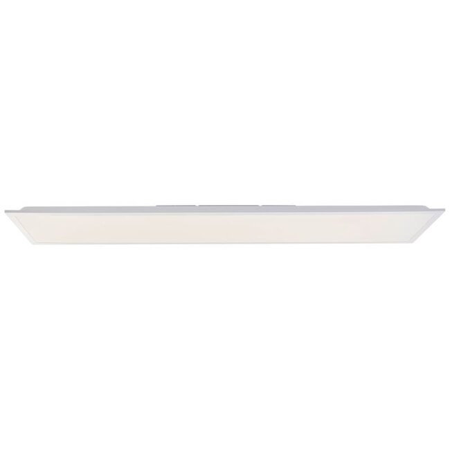 Brilliant Briston LED Panel 120x30cm Matt White CCT DIM Remote