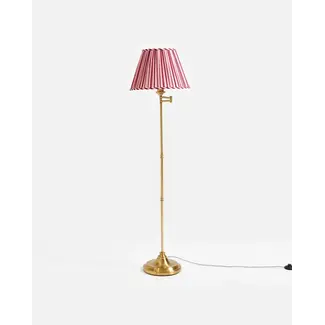 Oliver Floor Lamp Burgandy