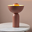 Torch Uplighter Touch Table Lamp Clay